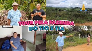 TOUR PELO SÍTIO DO TIO E DA TIA🥳O GRANDE SONHO SE REALIZOU GLÓRIA A DEUS 🙏 [upl. by Ralph]