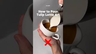 Latte art 15秒拉花教學 lattearttutorial latteart shorts [upl. by Leima750]