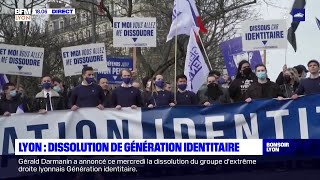 Lyon  dissolution de Génération Identitaire [upl. by Ynohtnaed647]