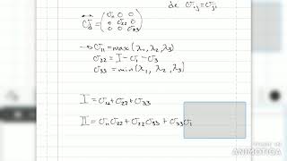 Sobre las Invariantes y Esfuerzos Principales del Tensor de Cauchy [upl. by Isbella477]