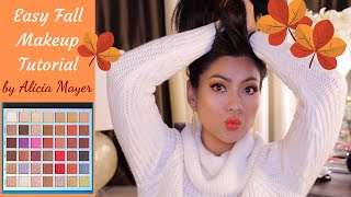 quotALWAYSquot EASY FALL MAKEUP TUTORIAL  by Alicia Mayer  The Montero World [upl. by Kilam]