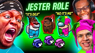 SIDEMEN AMONG US JESTER ROLE JYNXZI EDITION [upl. by Hameean239]