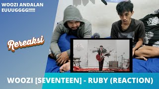 WOOZI SEVENTEEN  RUBY REACTION [upl. by Azial]