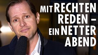 „Mit Rechten reden“ will nicht mit „Rechten“ reden [upl. by Olympie93]