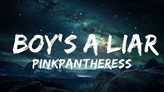 PinkPantheress  Boys a liar Lyrics  15p LyricsLetra [upl. by Ahsieni]