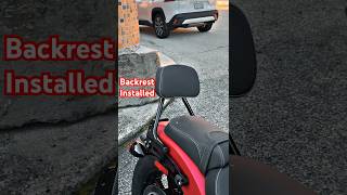 2025 Indian Scout Backrest Install Easy DIY Guide IndianScout MotorcycleMods BackrestInstall [upl. by Hescock372]