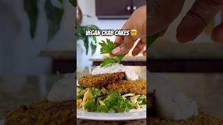 Vegan Crab Cakes Recipe recipe veganrecipe recipes [upl. by Mahan217]