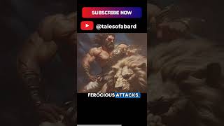 🦁 Heracles Conquering the Fearsome Nemean Lion 💪 greekmythology mythology myths shorts [upl. by Gnot]