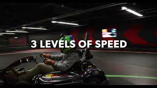 R1 Indoor Karting MULTILEVEL TRACK [upl. by Dnalon]