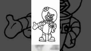 SpongeBob SquarePants Art  How to draw SpongeBob SquarePants stepbystep shorts youtubeshorts [upl. by Kcam]