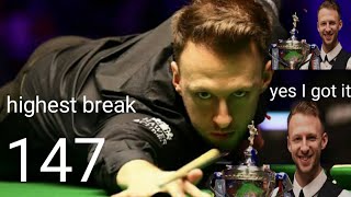 147 snooker 147 break judd trump crazy snooker HunainJi786 [upl. by Asiar]