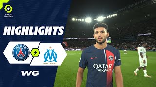 PARIS SAINTGERMAIN  OLYMPIQUE DE MARSEILLE 4  0  Highlights  PSG  OM  20232024 [upl. by Aleunamme]