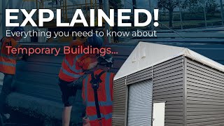 Temporary Buildings Explained  The Benefits and Your Building Options [upl. by Siseneg]