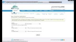 NV Energy RenewableGenerations PowerClerk Application Tutorial [upl. by Nereus994]