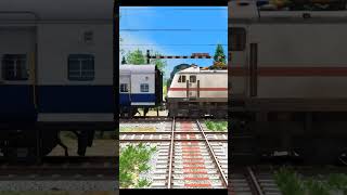 TRAINS CROSSING BRANCHED RAILROADTRACKS train viralsong bhojpuri comedy [upl. by Rednasxela]