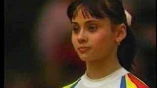 Aurelia Dobre 1987 World Championship podium [upl. by Relyk764]