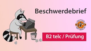 Beschwerdebrief B2 Sprachkurs  Prüfungsvorbereitung B2 telc [upl. by Haikezeh]