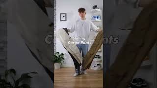 How To PROPERLY Styles Cargo Pants  3 Cargo Pants Outfit Ideas 2023 [upl. by Atinob884]