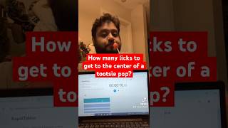 How many licks to get to the center of a Tootsie Pop fyp shorts review [upl. by Kelwunn278]