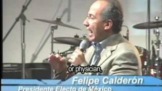 Felipe Calderon el Evangelico [upl. by Hurley]