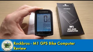 Rockbros M1 GPS Bike Computer Review [upl. by Shenan]