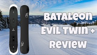 The 2024 Bataleon Evil Twin Plus Snowboard Review [upl. by Adnilav]