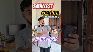 Smallest computer in the world 🌎 😲😲😲😲 trending ytshorts diariesofbhaiyajii [upl. by Eneladgam]