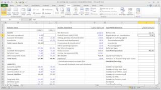 Financial Modeling Quick Lesson Cash Flow Statement Part 1 [upl. by Bogie995]