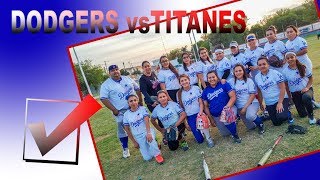 DODGERS vs TITANES [upl. by Elocal]