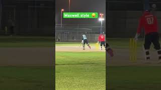 Maxwell style shot 😊 viralshort cricket yts ytcricket trending youtubeshort [upl. by Maggy]