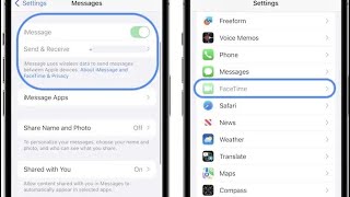 FaceTime and iMessage Grayed Out under Settings on iPhone in 18 Fixed [upl. by Ahsitruc174]