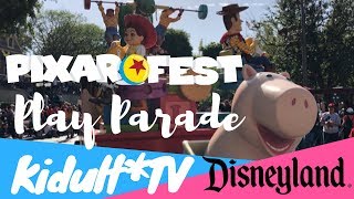 Pixar Play Parade  Disneyland Pixar Fest 2018 [upl. by Amund764]