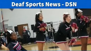 2020 Deaf Cheerleading Competition Clerc Classic Jan 2020 Indiana school for the Deaf [upl. by Nuaj131]