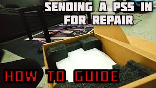 HOW TO Send PS5 In For Repairs To SONY With Warranty [upl. by Jocko]