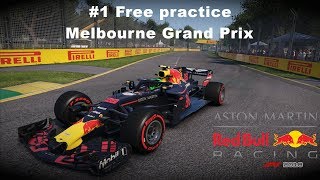 F1 1 Free practice Melbourne Grand Prix Circuit [upl. by Llebanna]