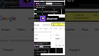 Comment on dit quotnoirquot en espagnol  😅  dounver sur Twitch [upl. by Norahc]