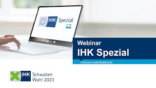 IHK Spezial Webinar Chancenaufenthaltsrecht Neue rechtliche Rahmenbedingungen kurz erklärt [upl. by Sarah]