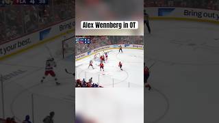 Alex Wennberg wins it Overtimenyrangers nhl hockey playoffs sports espn stanleycup rangers [upl. by Rufina17]