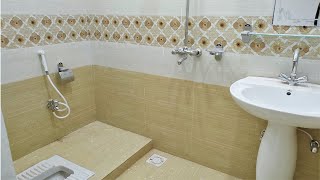 Washroom design 7 x 5 feet  bathroom design [upl. by Noval554]