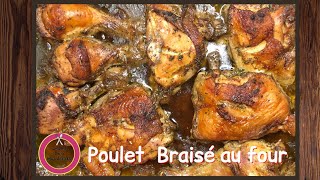 LBDMA COMMENT FAIRE DU POULET BRAISÉ AU FOUR FACILE  OVEN BAKED CHICKEN Cuisine Africaine [upl. by Devinne]