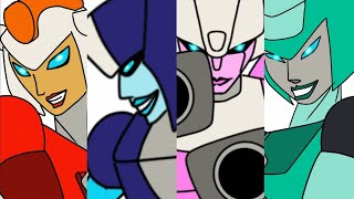 Transformers Combiner Wars animated Fembot Firepower VS Megatron Episode 16 [upl. by Bolt]