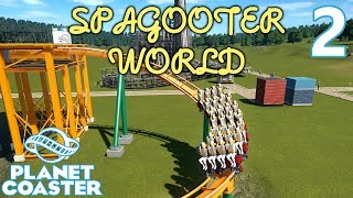 Planet Coaster SPAGOOTER WORLD  Part 2  NEW SPAGOOTIE [upl. by Germana686]