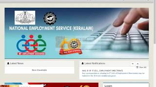 Registration Kerala Employment exchange online Malayalam  quotAccount creation New JobSeekerquot 2017 [upl. by Salmon]