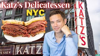 Eating at Katz’s Deli The Most Famous Restaurant in NYC with some of the Best Pastrami [upl. by Easton]