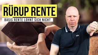 Schluss mit Rürup Rente  So kannst du richtig Steuern sparen amp Vorsorgen [upl. by Animahs]