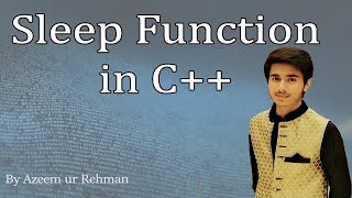 Sleep Function in C [upl. by Rihsab316]