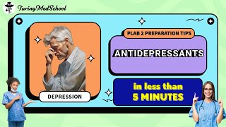 Antidepressants PLAB 2 Preparation Tips plab2 osceprep ukmla [upl. by Lantz]