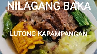 NILAGANG BAKA  LUTONG KAPAMPANGAN VLOG [upl. by Maisey]