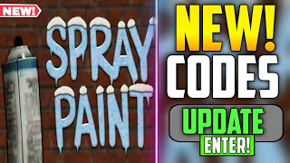 NEW WORKING CODES FOR SPRAY PAINT 2022  SPRAY PAINT CODES 2022 DECEMBER [upl. by Darrin]