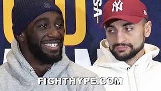 HIGHLIGHTS  TERENCE CRAWFORD VS DAVID AVANESYAN FINAL PRESS CONFERENCE amp INTENSE FACE OFF [upl. by Nnyleahs541]